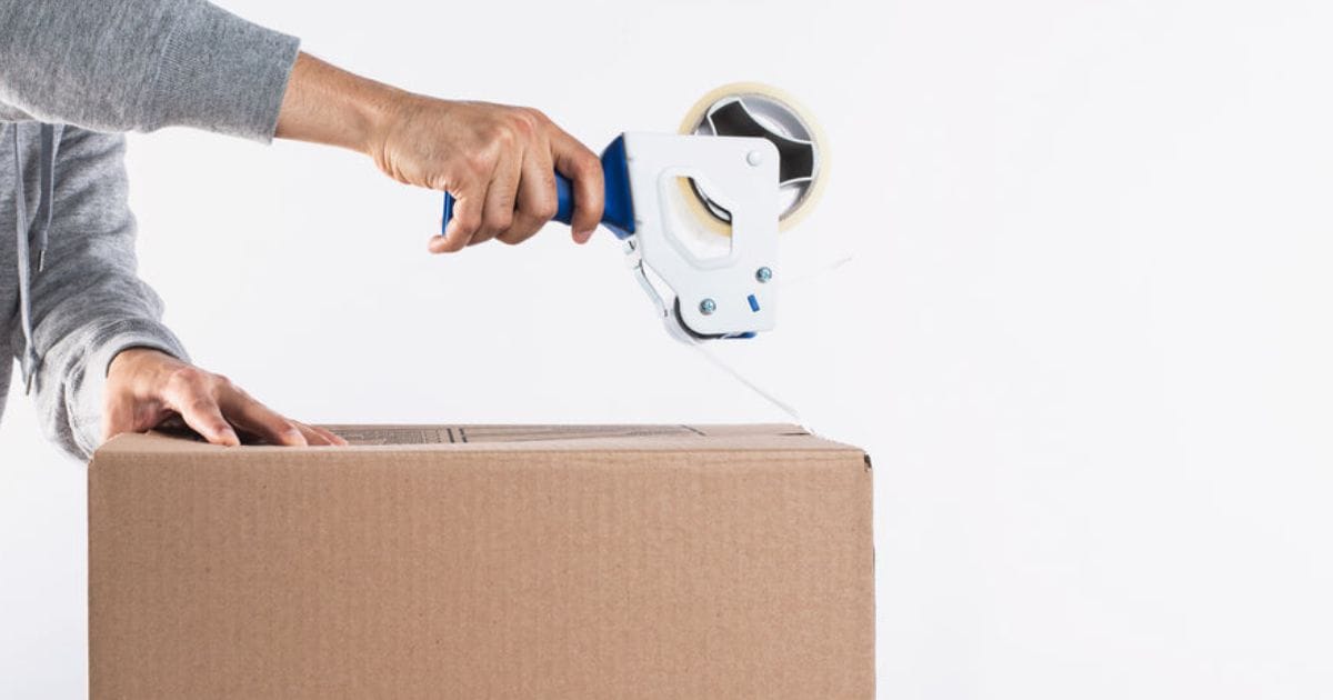 梱包作業の様子