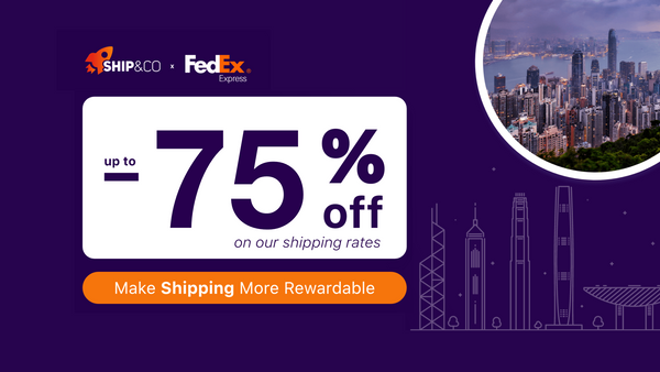 Ship&co and FedEx team up to help Hong Kong online sellers grow their business!